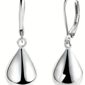 Silver Drop Earrings